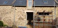 Construction mur en pierre naturelle — photo 1